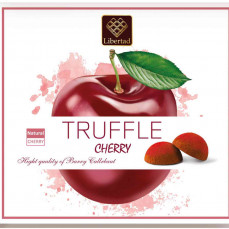 Конфеты в кор. ЛИБЕРТАТ Трюфель в обсыпке Вишня 120гр