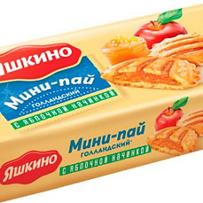 Яшкино Мини-пай с яблочной начинкой 180гр