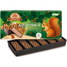 Вафельный ТОРТ Бабаевская Белочка 250гр