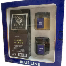 Подарочный набор ЭЛИКСИР КОЛЛЕКШН 450гр (чай, мед,джем)