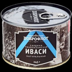 Доброфлот ИВАСИ натур. 245гр ж\б