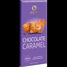 ОЗЕРА Шоколад Белый карамель 90гр