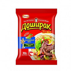 Доширак Лапша квисти Говядина 70гр