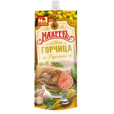Горчица Русская Махеев 140г д\п
