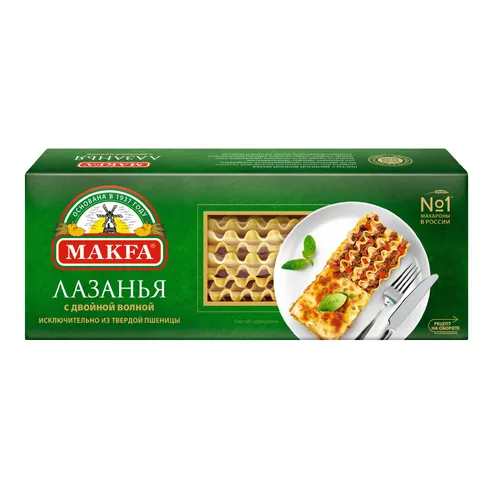 Макфа Лазанья с двойной волной 500г