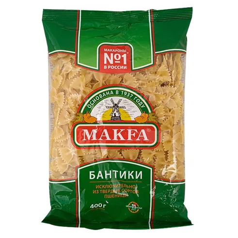 Макфа Бантики 400г