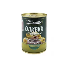 Барко Оливки отборные фарш. анчоусом 280г ж/б