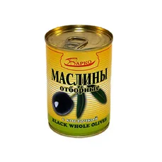 Барко Маслины отборные с косточкой 280г ж/б