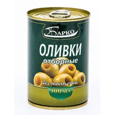 Барко Оливки отборные без косточки 280мл ж/б