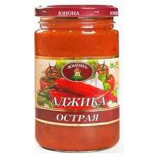 Юнона Аджика острая 370г ст\б