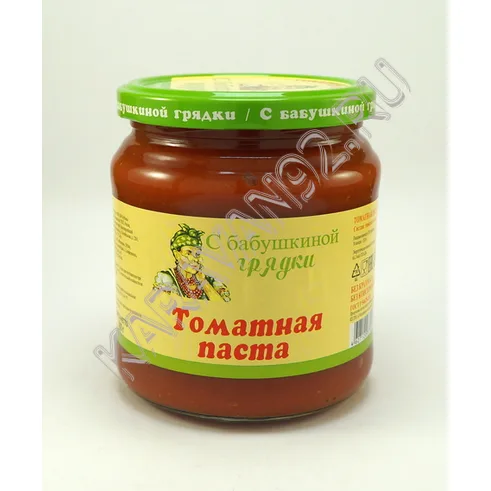 С Баб. грядки Томатная паста 500г с/б