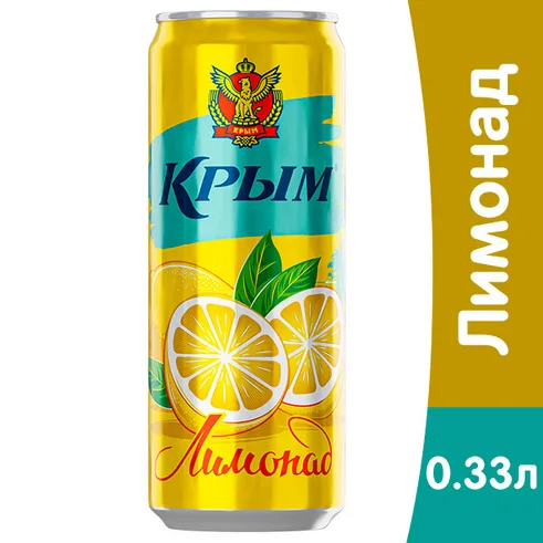 Крым Лимонад 0.33л ж/б