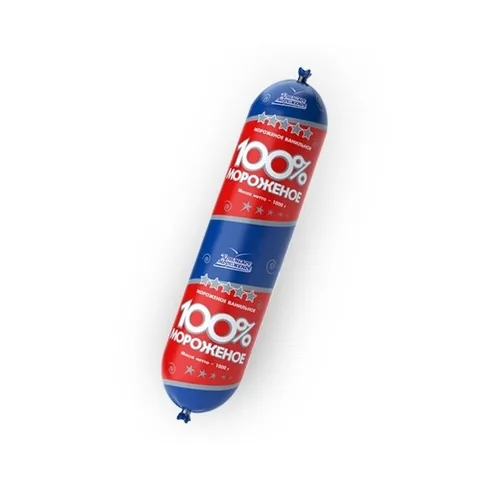 Мороженое 100%пломбир 