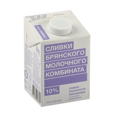 БМК Сливки 10% 500г