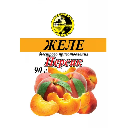 СО Желе Персик 90г
