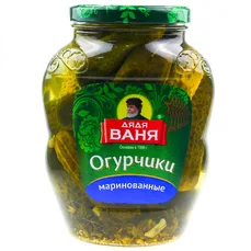 Дядя Ваня Огурцы маринован. 1800г
