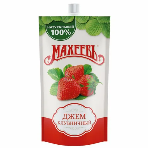 Махеев Джем Клубничный 400гр д\п