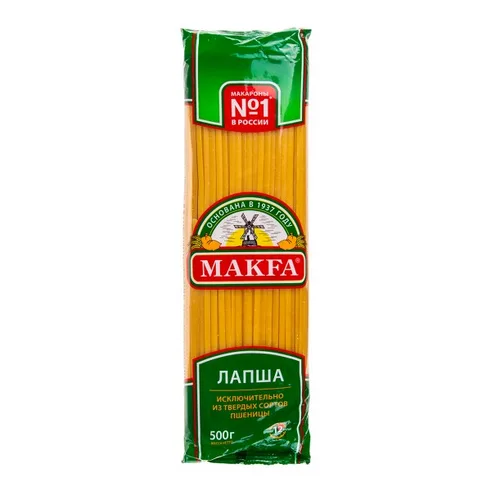Макфа лапша Длинная 400г
