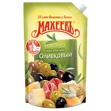 Махеев Майонез Оливковый 50.5% 400мл д/п