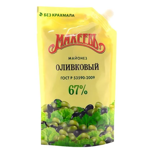 Махеев Майонез Оливковый 50.5% 400мл д/п
