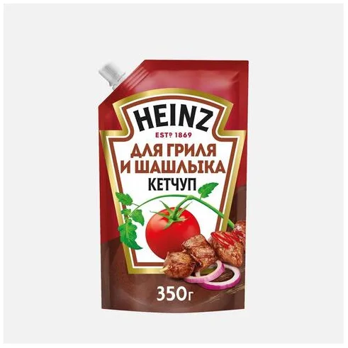 Хайнс Кетчуп Для гриля и шашлыка 350г