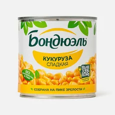 Бондюэль Кукуруза Сладкая 425мл