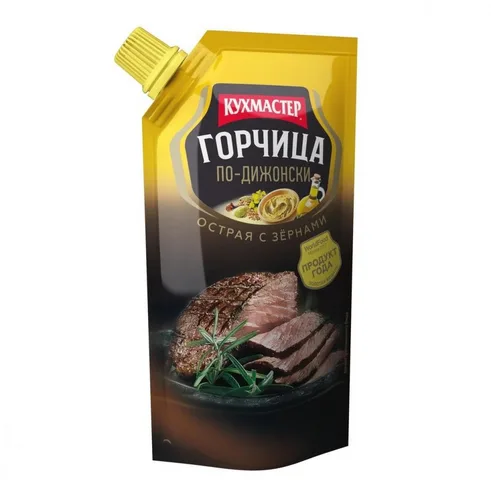Горчица по-дижонски Кухмастер 140г д\п