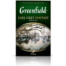 Чай Гринфилд черный с бергамотом листовой 100г