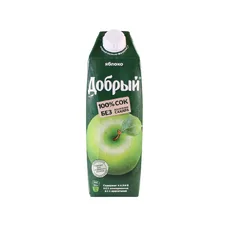 Сок Добрый Яблочный 1л