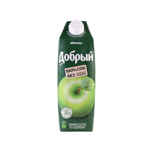 Сок Добрый Яблочный 1л