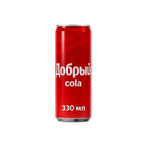 Напиток Добрый Кола 0,33л ж\б