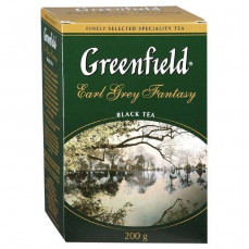 Чай Гринфилд черный с бергамотом лист. 200г
