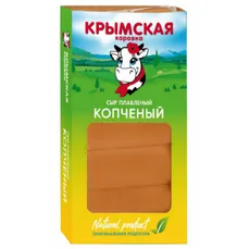 Крым. коровка СЫР плавл. копченый 40% 140гр