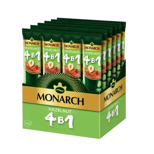 Кофе Якобс монарх 4 в1 в асс. КОРОБКА (24 стика)