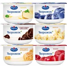 САВУШКИН Паста Творожная в асс 120гр 3,5%