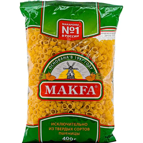 Макфа Кольца 400г