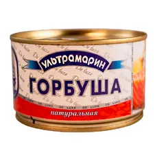 Аквамарин Горбуша Натур 240гр ж\б
