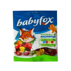 Жеват. Мармелад Бэби Фокс 30гр шт
