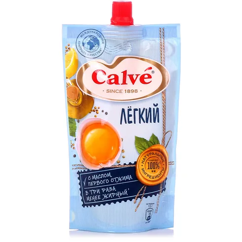 КАЛЬВЕ Майонез Легкий 230гр