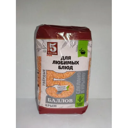 5 Баллов Чечевица красная 800гр