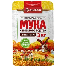 Мука пшеничная Урожайная 3кг