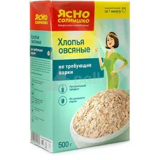 ЯС Хлопья овсяные не треб.варки 400г