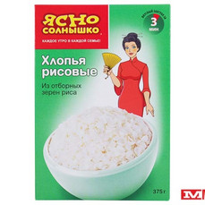 ЯС Хлопья рисовые 375г