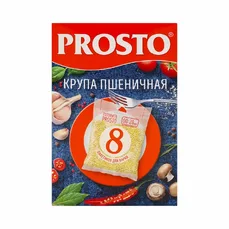 ПРОСТО Крупа Пшеничная 8 пакетов 500гр
