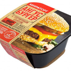 Мираторг Ангус Бургер с горч.соусом 160гр