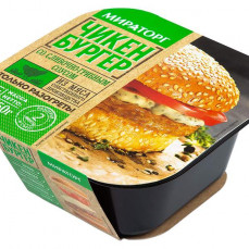Мираторг Чикен Бургер с слив.гриб.соусом 150гр