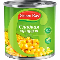 ГРИН РЕЙ Кукуруза 425мл ж/б ключ