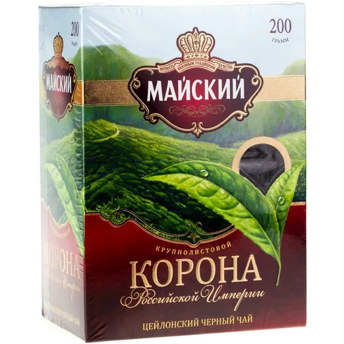 Чай Майский Корона крупнолистовой 200гр