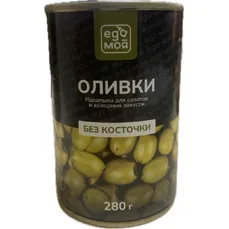 Еда Моя Оливки без косточки 280гр ключ ж/б