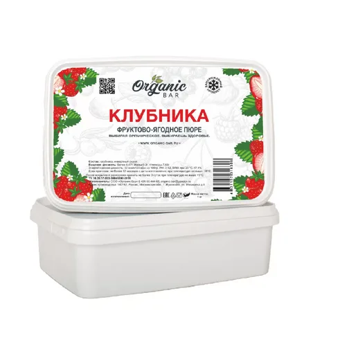 Пюре Клубники 1000гр